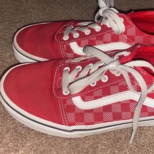 Youth size 4 red vans